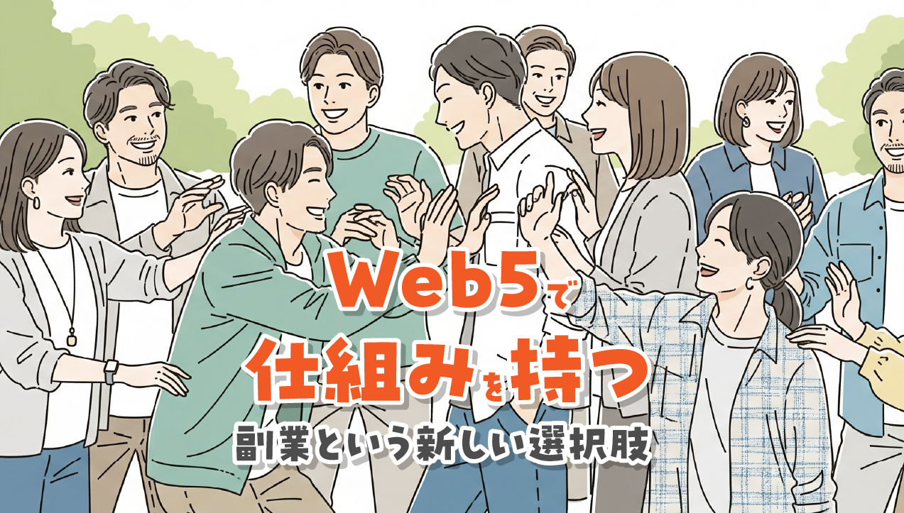AI副業はもう古い？Web5で仕組みを持つ副業という新しい選択肢